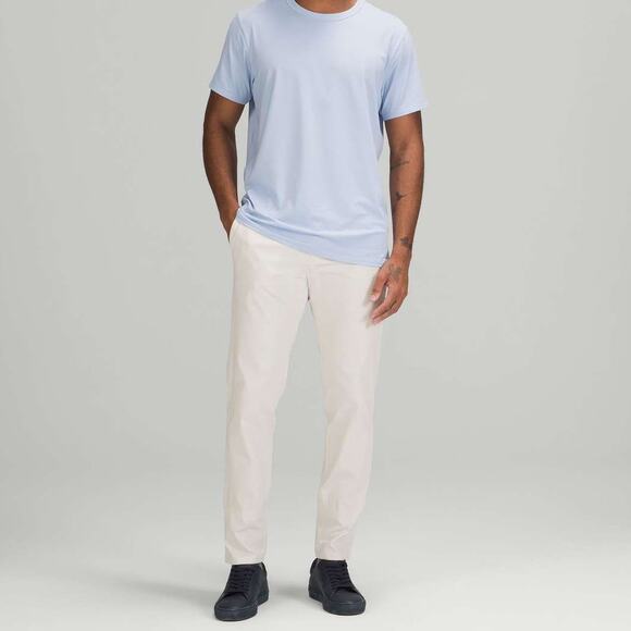 LULULEMON Commission Slim-Fit Pant 31" *Ventlight Gray White Opal Sz 31 {3E19} - Picture 1 of 5